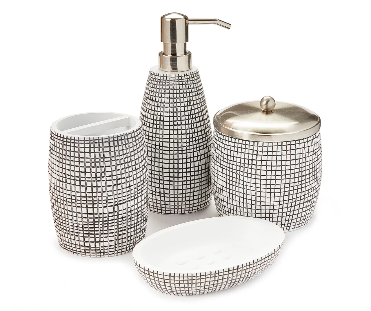 Concord Black & White Toothbrush Holder - Image 2