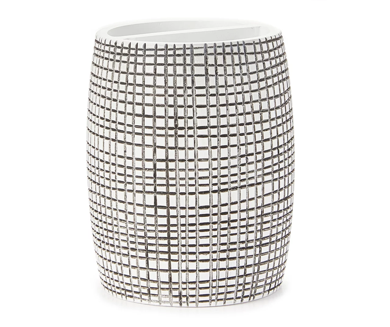 Concord Black & White Toothbrush Holder