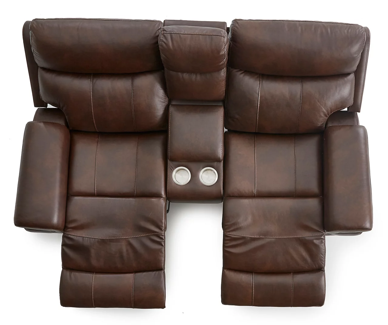 Wellsley Leather Power Reclining Console Loveseat - Image 16