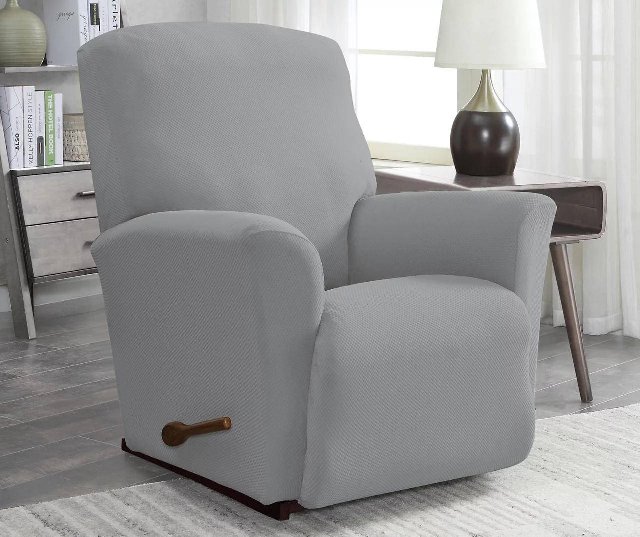 Gray Recliner Sofa Slipcover