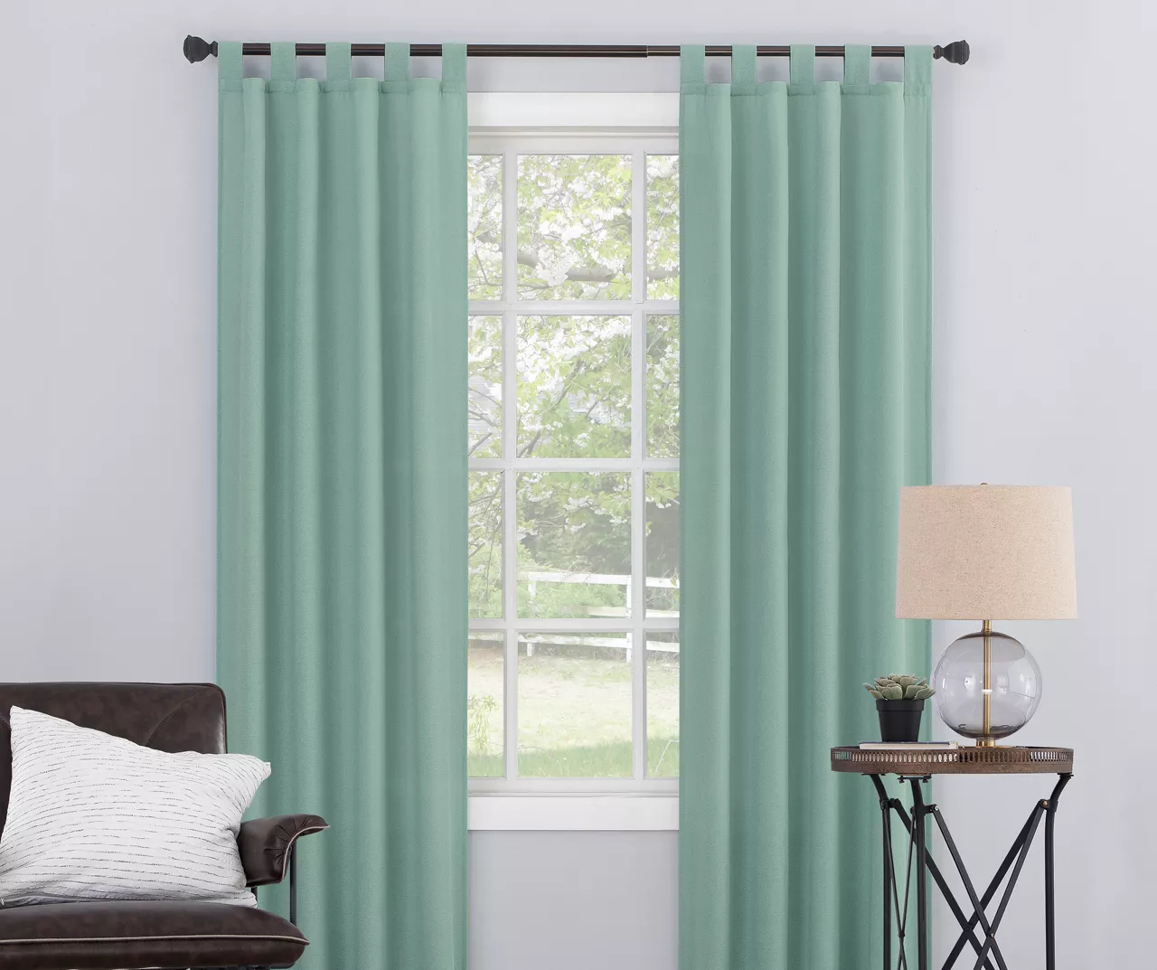 Broyhill Durham Semi-Sheer Textured Tab Top Curtain Panel - Image 13
