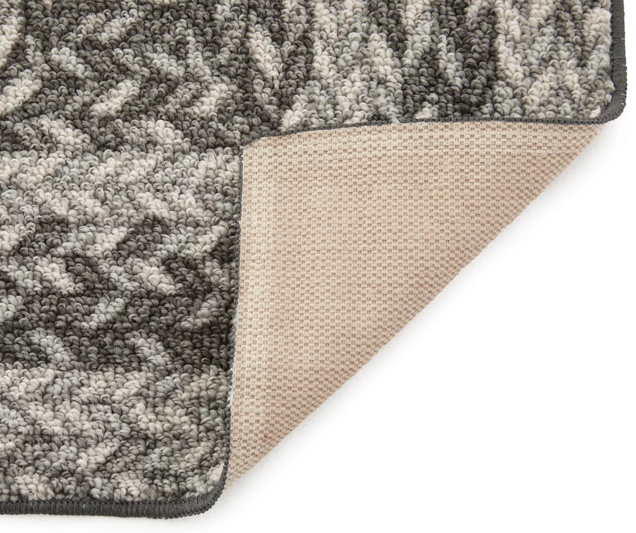 Broyhill Gray Braided Print Accent Rug - Image 12