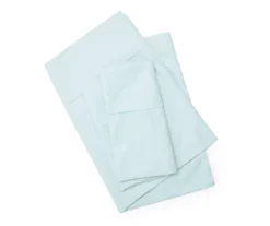Aqua 300-Thread Count King 4-Piece Sheet Set