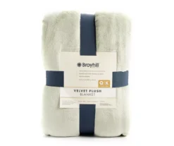 Sage Queen/King Plush Velvet Blanket